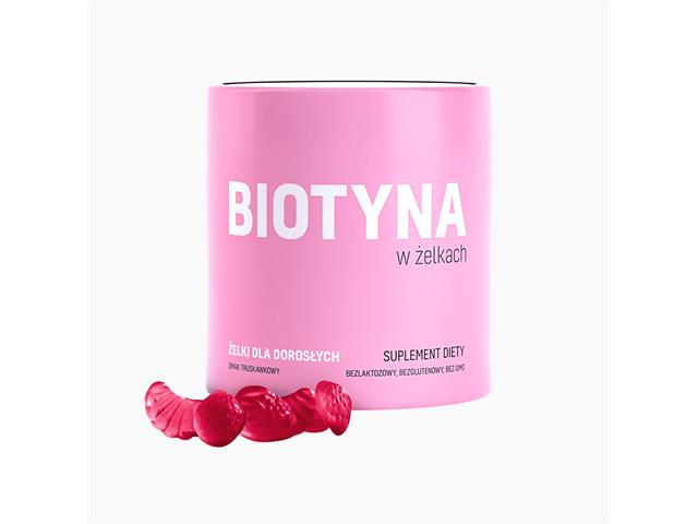 Biotyna w żelkach interakcje ulotka żelki  180 g