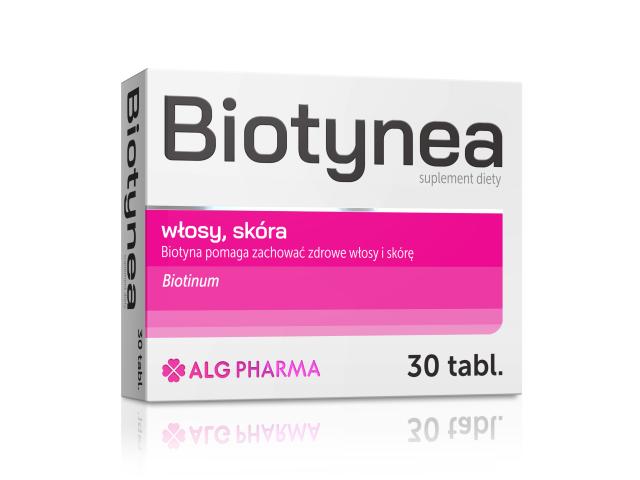 Biotynea interakcje ulotka tabletki - 30 tabl.