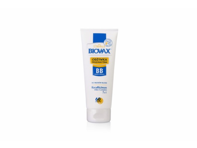 BIOVAX BB Odżywka do wł.60 sek. wł.blond interakcje ulotka odżywka - 200 ml