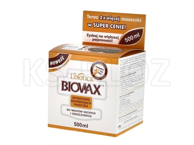 BIOVAX Masecz. int.reg.d/wł.suchych i zniszcz. interakcje ulotka   500 ml