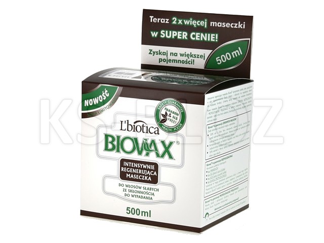 BIOVAX Masecz. int.regen.d/wł.słabych i wypadających interakcje ulotka   500 ml