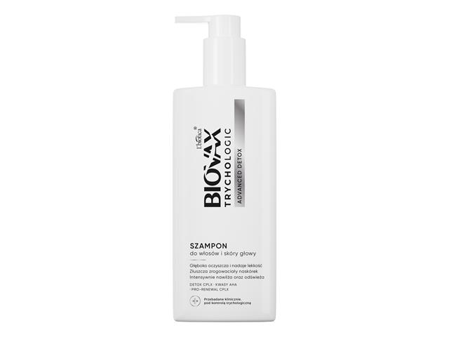 Biovax Trychologic Advanced Detox Szampon do włosów i skóry głowy interakcje ulotka szampon  200 ml