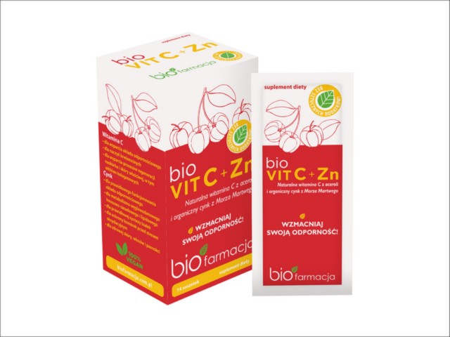 BioVIT C + Zn interakcje ulotka proszek do sporządzania roztworu doustnego - 14 sasz. po 1 g