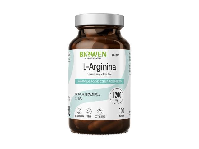 Biowen L-Arginina interakcje ulotka kapsułki twarde  100 kaps.