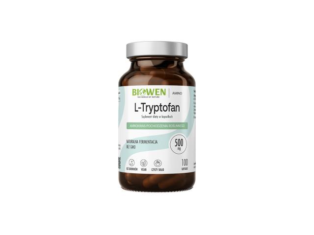 Biowen L-Tryptofan interakcje ulotka kapsułki 100 kaps.