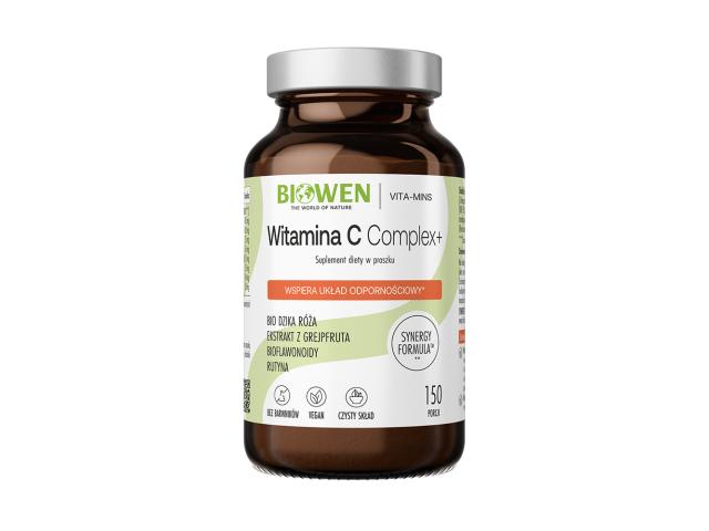 Biowen Witamina C Complex+ interakcje ulotka proszek 150 g