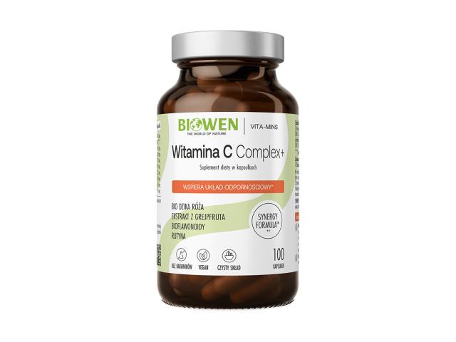 Biowen Witamina C Complex+ interakcje ulotka kapsułki twarde 100 kaps.