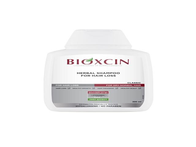 Bioxcin Classic Szampon przeciw wypadaniu ziołowy do włosów normalnych i suchych interakcje ulotka szampon - 300 ml