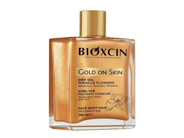 Bioxcin Gold On Skin Olejek suchy na skórę, włosy,twarz interakcje ulotka olejek  100 ml