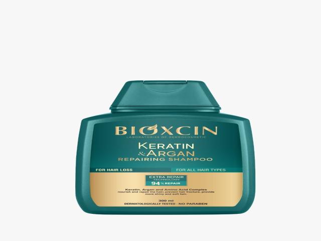 Bioxcin Keratin & Argan Szampon regenerujący interakcje ulotka szampon  300 ml