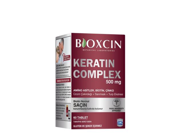 Bioxcin Keratin Complex interakcje ulotka tabletki - 60 tabl.