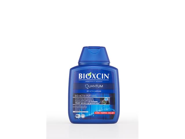 Bioxcin Quantum szamp. przeciw wypadaniu wł. do wł. suchych i normal. z aktywnymi bio peptydami interakcje ulotka szampon  300 ml