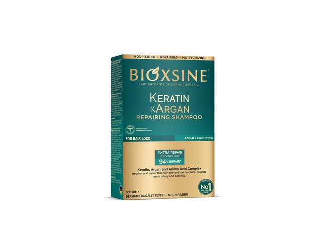 BIOXSINE KERATIN & ARGAN Szampon regenerujący interakcje ulotka szampon  300 ml