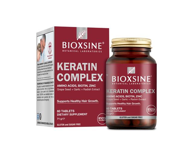 Bioxsine Keratin Complex interakcje ulotka tabletki - 60 tabl.