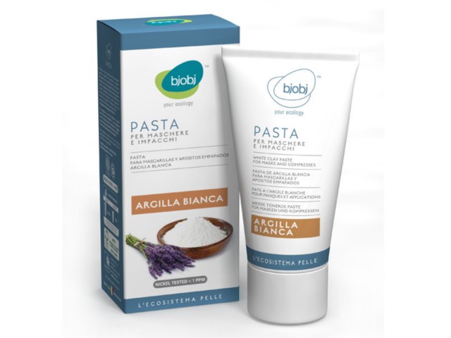 bjobj Maska-pasta na bazie białej glinki gotowa do zastosowania interakcje ulotka maseczka - 150 ml