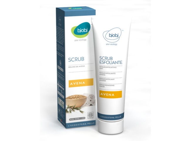 BJOBJ Scrub wygładzający d/ciała z owsem interakcje ulotka peeling - 150 ml