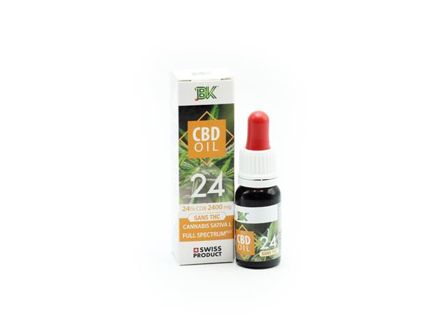 BK Swiss Product CBD OIL 24% CBD interakcje ulotka olejek - 10 ml (+ zakraplacz)