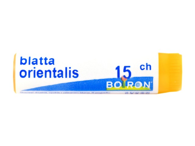 Blatta Orientalis 15 CH interakcje ulotka granulki w pojemniku jednodawkowym - 1 g