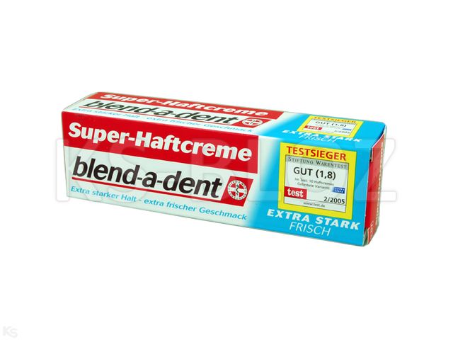 Blend-A-Dent Super Haftcreme Extra Frish Klej do protez zębowych interakcje ulotka   40 ml
