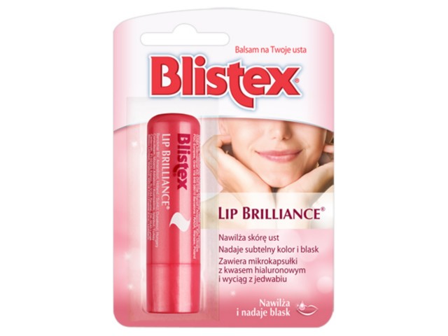 Blistex Brilliance Balsam do ust interakcje ulotka sztyft  3.7 g