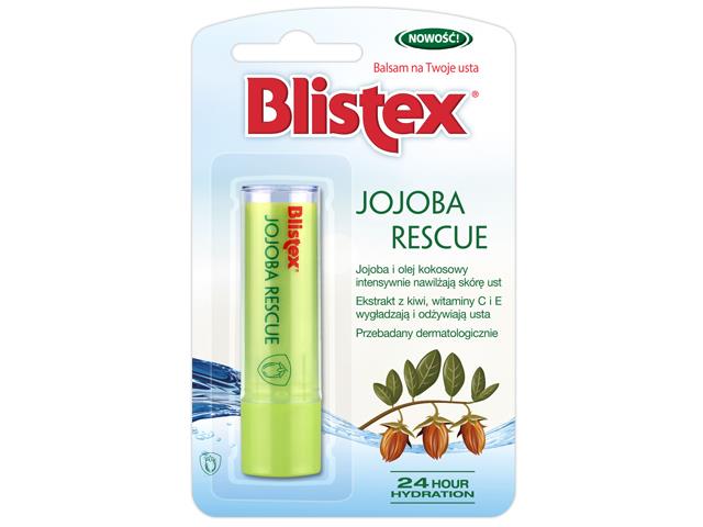 Blistex Jojoba Rescue Balsam do ust interakcje ulotka sztyft  3,7 g