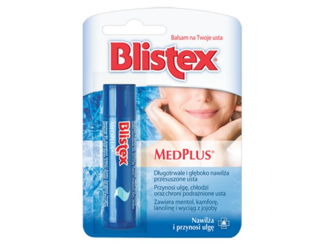 Blistex Medplus Balsam do ust interakcje ulotka sztyft  4.25 g