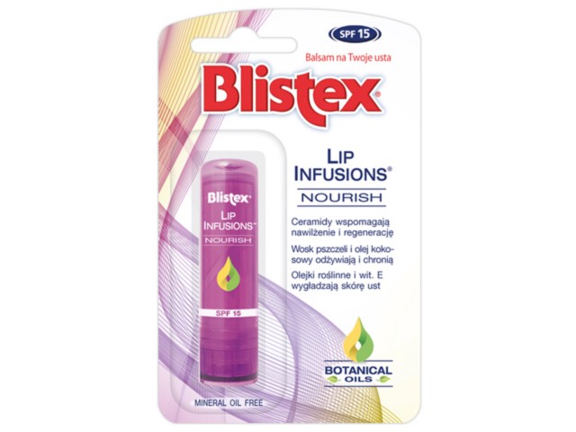 Blistex Nourish Balsam do ust interakcje ulotka sztyft  3,7 g