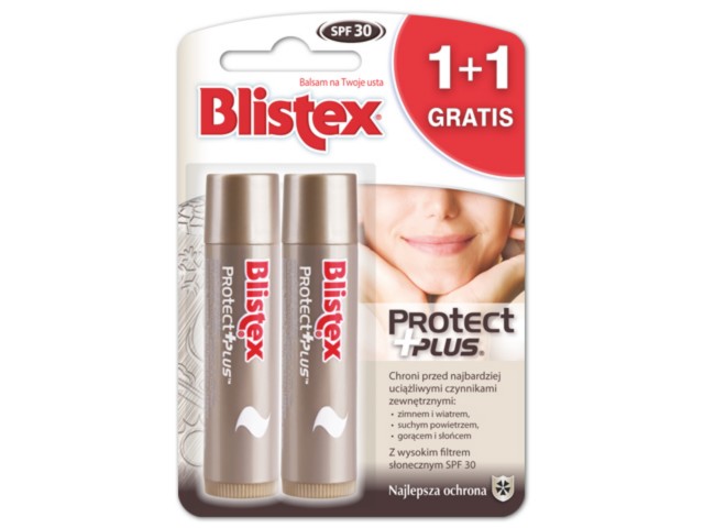 Blistex Protect Plus Balsam do ust interakcje ulotka sztyft  2 szt.