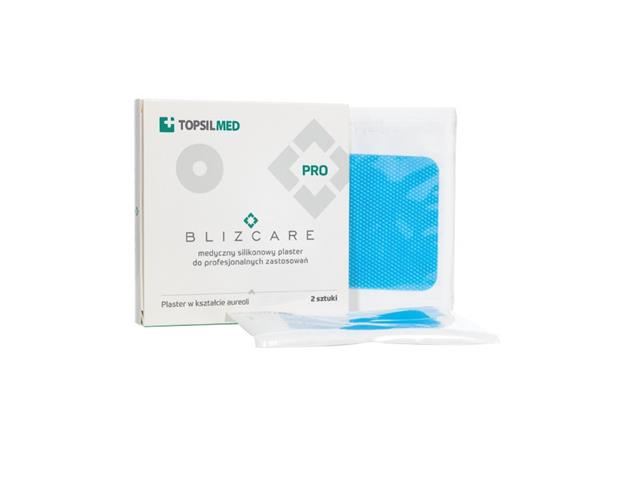 BlizcarePro plaster medyczny silikonowy w kształcie aureoli interakcje ulotka plaster - 2 szt.