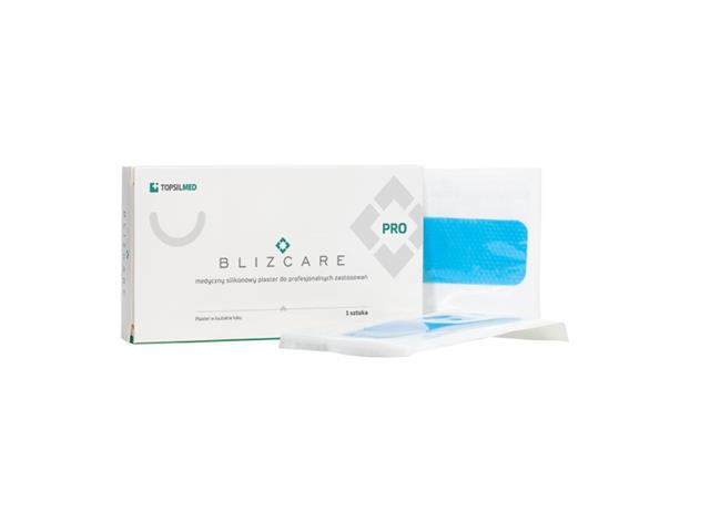 BlizcarePro plaster medyczny silikonowy w kształcie łuku interakcje ulotka plaster - 1 szt.
