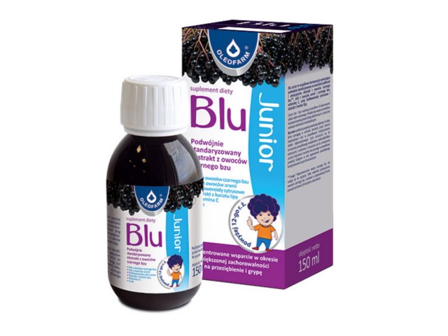 Blu Junior interakcje ulotka płyn  150 ml