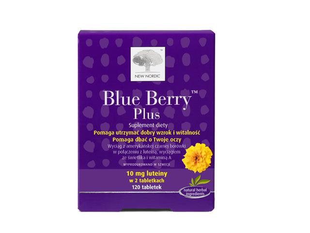 Blue Berry Plus interakcje ulotka tabletki  120 tabl.