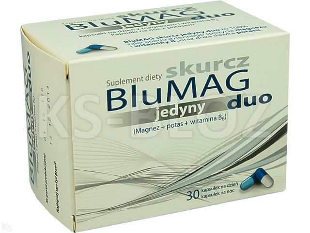 Blumag Skurcz Jedyny Duo interakcje ulotka kapsułki  60 kaps.