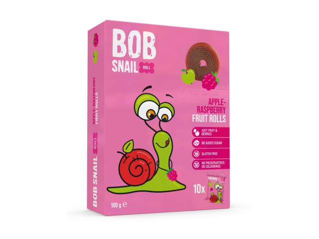 Bob Snail Przekąski jabłkowo-malinowe interakcje ulotka przekąska - 100 g
