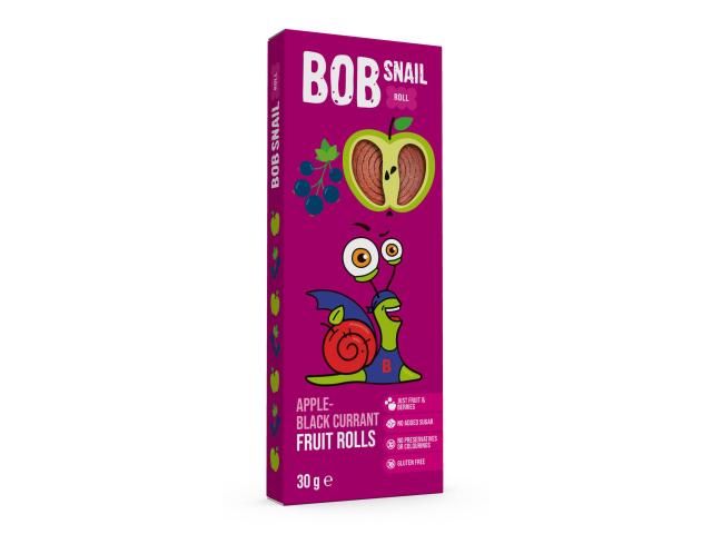 Bob Snail Przekąski jabłkowo-porzeczkowe interakcje ulotka deser - 30 g