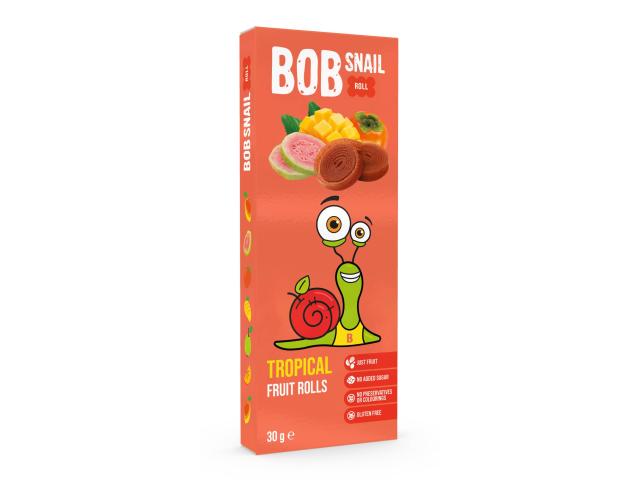 Bob Snail Przekąski owoce tropikalne interakcje ulotka deser - 30 g