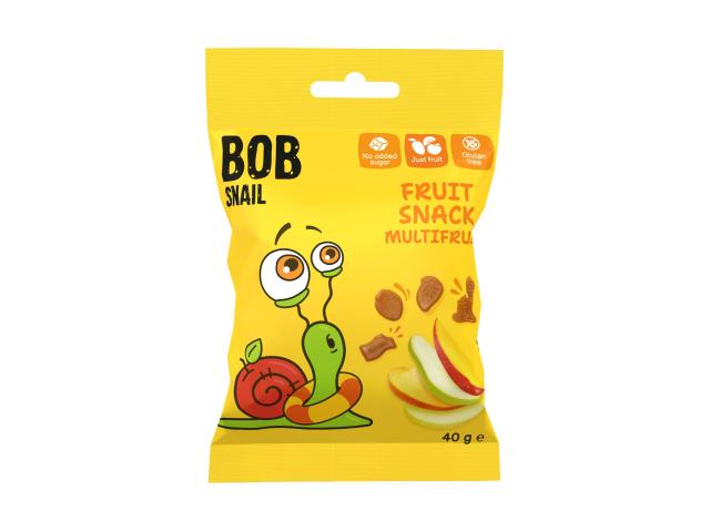 Bob Snail Żelki wieloowocowe interakcje ulotka żelki - 40 g