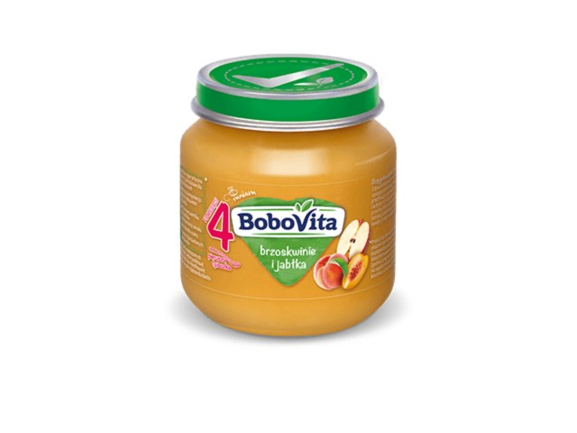 BoboVita brzoskwinie z jabłkami interakcje ulotka   125 g