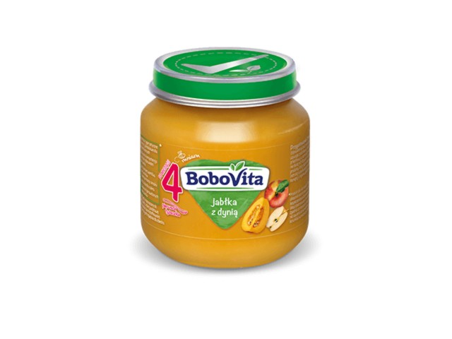 BoboVita jabłka z dynią interakcje ulotka  - 125 g