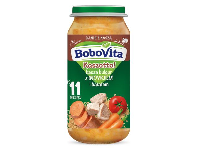 BoboVita Kasza bulgur z indykiem i batatem po 11 miesiącu interakcje ulotka obiad - 250 g