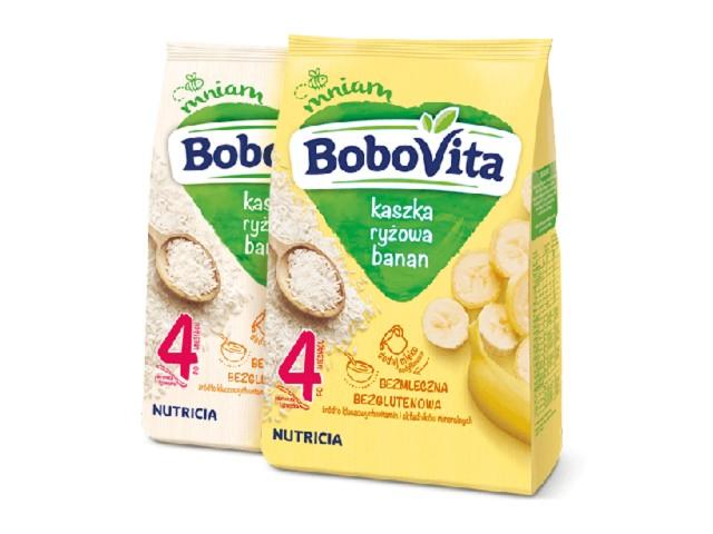 BoboVita Kaszka ryżowa z bananem interakcje ulotka proszek - 180 g