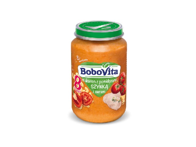BoboVita makaron z pomidorami, szynką, serem interakcje ulotka   190 g