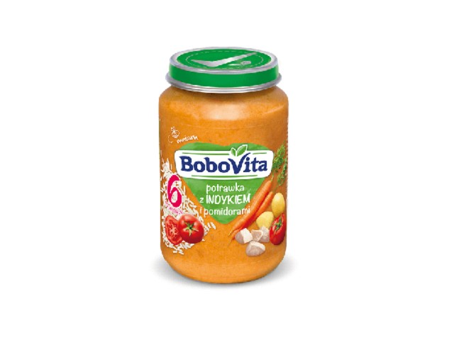 BoboVita Potrawka z indykiem, pomidorami interakcje ulotka  - 190 g