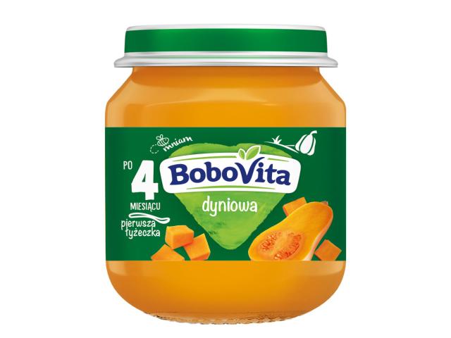 BoboVita Zupa dyniowa 4 m+ interakcje ulotka obiad - 125 g