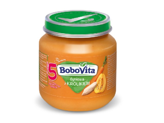 BoboVita Zupka dyniowa z królikiem interakcje ulotka   125 g