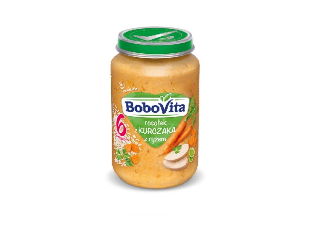 BoboVita Zupka rosołek z kurczaka z ryżem interakcje ulotka  - 190 g