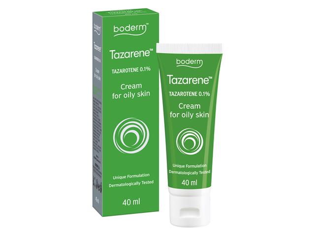 Boderm Tazarene Krem do skóry tłustej 0,1% tazaroten interakcje ulotka krem  40 ml