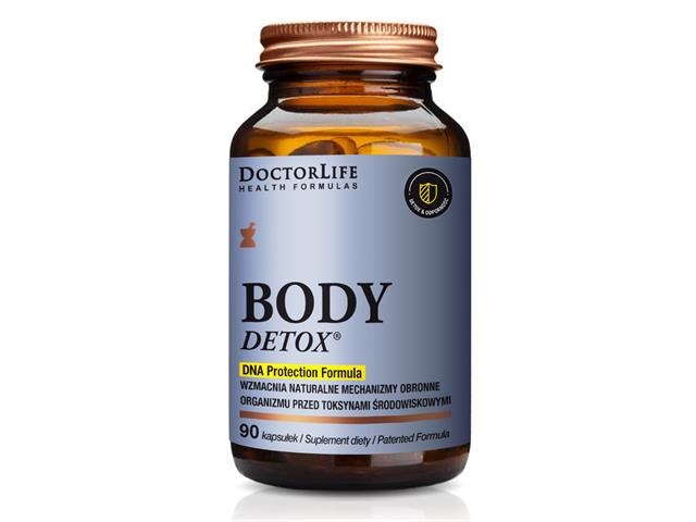 Body Detox interakcje ulotka kapsułki  90 kaps.