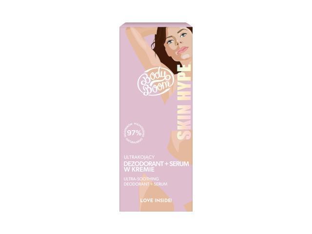 BODYBOOM Skin Hype Ultra kojący dezodorant-serum w Kremie interakcje ulotka   50 ml