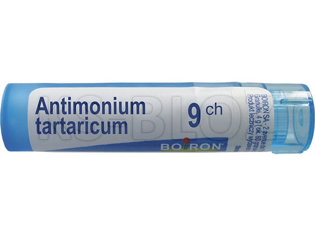 BOIRON Antimonium tartaricum 9 CH interakcje ulotka granulki - 4 g